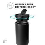 Simple Modern Officially Licensed NHL Calgary Flames 30 oz Tumbler with Flip Lid and Straws | Hockey Insulated Cup Stainless Steel | Gifts for Men Women | Trek Collection | Calgary Flames