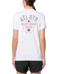 adidas Women's Atlanta United FC Local Stoic Short Sleeve Pre-game T-shirt, White, XX-Large