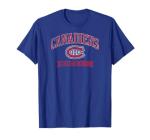 Montreal Canadiens Vintage Hockey Blue Officially Licensed T-Shirt