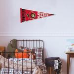 Rico Industries NHL Hockey Ottawa Senators Rally 12" x 30" Felt Wall Décor Pennant - Great for Home/Bed Room/Man Cave Décor