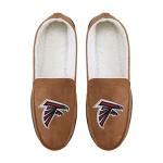 FOCO Atlanta Falcons NFL Mens Exclusive Beige Moccasin - XL