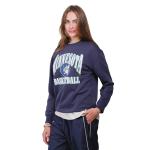 Ultra Game WNBA Official Womens Super Soft Oversized Crew Sweatshirt, Minnesota Lynx, Team Color, X-Large