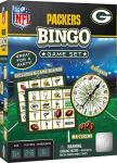 MasterPieces - NFL Bingo, Officially Licensed Green Bay Packers Football Game, Set Includes Spinner, 84 Custom Chips, 6 Bingo Cards, Family & Party Fun for 2-6 Players