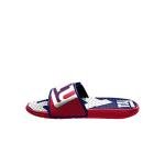 FOCO New York Giants NFL Mens Gel Slides - Colorblock Big Logo, XL(13-14)