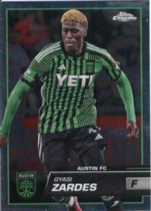 2023 Topps Chrome Major League Soccer - MLS - #83 Gyasi Zardes Austin FC Soccer Card - Sportscard Superstore