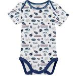 Gerber NFL Tennessee Titans 3 Pack Short Sleeve Bodysuit, Blue/White Tennessee Titans, 0-3 Months
