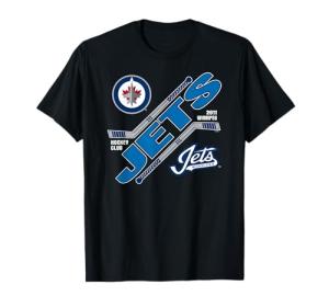 Winnipeg Jets Force Black Officially Licensed T-Shirt