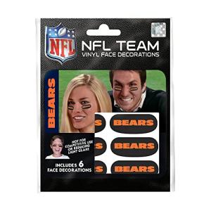 NFL Chicago Bears Eye Black Stickers