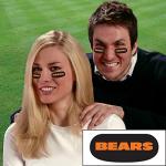 NFL Chicago Bears Eye Black Stickers