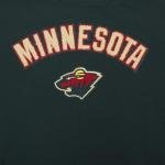 Pro Standard Womens NHL Minnesota Wild Classic Chenille Crewneck Sweatshirt Forest Green L