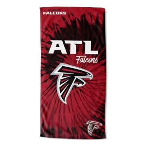Northwest NFL Atlanta Falcons Unisex-Adult Beach Towel, 30" x 60", Psychedelic