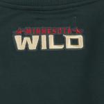 Pro Standard Womens NHL Minnesota Wild Classic Chenille Crewneck Sweatshirt Forest Green L