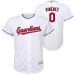 Andres Gimenez Cleveland Guardians MLB Kids Youth 8-20 White Home Player Jersey (10-12)