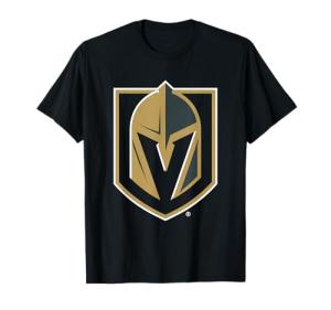 Vegas Golden Knights Icon Black Officially Licensed T-Shirt