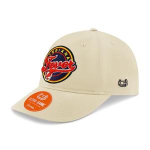 Ultra Game WNBA Official Adults Slick Baseball Cap Hat, Indiana Fever, Sand, One Size