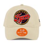 Ultra Game WNBA Official Adults Slick Baseball Cap Hat, Indiana Fever, Sand, One Size
