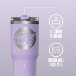 Hydrapeak x WNBA Officially Licensed Minnesota Lynx 25 oz Tumbler with Sip and Straw Lid, Cup Holder Friendly, Leakproof Insulated Tumbler
