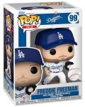 POP MLB: Dodgers - Freddie Freeman Funko Vinyl Figure (Bundled with Compatible Box Protector Case), Multicolor, 3.75 inches