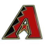 FANMATS 26495 Arizona Diamondbacks 3D Color Metal Emblem, Diecut Team Logo Auto Emblem