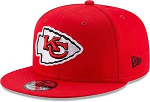 New Era NFL 9FIFTY Adjustable Snapback Hat Cap One Size Fits All (Kansas City Chiefs)