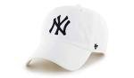 MLB New York Yankees Men's '47 Brand Clean Up Cap, White, One-Size