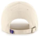 47 Brand MLB Natural Primary Logo Clean Up Adjustable Baseball Cap Hat, Adult One Size Fits All - Chicago Cubs Natural