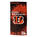 Northwest NFL Cincinnati Bengals Unisex-Adult Beach Towel, 30" x 60", Psychedelic