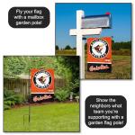 Baltimore Orioles Retro Vintage Throwback Double Sided Garden Flag
