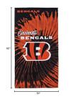 Northwest NFL Cincinnati Bengals Unisex-Adult Beach Towel, 30" x 60", Psychedelic