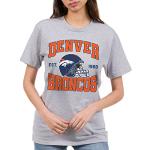 Junk Food NFL - Denver Broncos - Team Helmet - Officially Licensed Adult Short Sleeve Fan Tee for Men and Women