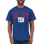 Junk Food NFL - New York Giants - Bold Logo - Officially Licensed Adult Short Sleeve Fan Tee for Men and Women