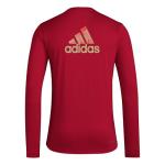 adidas Men's Atlanta United FC Local Pop Long Sleeve Pre-game T-shirt, Team Victory Red, X-Small