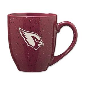 Rico Industries NFL Football Arizona Cardinals Primary 16 oz Team Color Laser Engraved Ceramic Coffee Mug