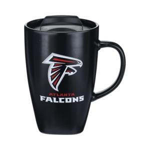 The Memory Company Officially Licensed NFL - Atlanta Falcons 15oz Square Mug with Logo