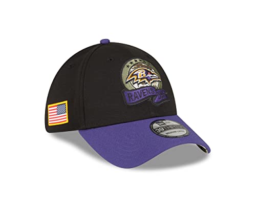 Baltimore Ravens 2022 Salute to Service Flex Hat