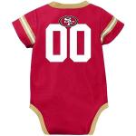 NFL San Francisco 49Ers Team Jersey Bodysuit, red San Francisco 49Ers New, 18 Months