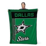 Northwest Officially Licensed Dallas Stars NHL Team Throw Blanket 46″×60″ – Licensed Microfiber Throw with Hockey Logos for Fans, Dorms, Game Day Couches & Fan Caves