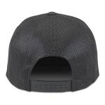 AMERICAN NEEDLE Unisex Chicago Blackhawks Officially Licensed NHL Valin Adjustable Snapback Baseball Trucker Hat (EM002A-CBH-BLK)