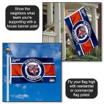 WinCraft Detroit Tigers Retro Vintage Throwback 3x5 Foot Grommet Banner Flag