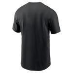 Nike Men's MLB Rally Rule T-Shirt (US, Alpha, Large, Regular, Regular, Black, Colorado Rockies)
