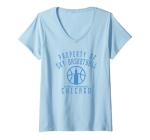 Womens WNBA Property Of Chicago Sky Licensed V-Neck T-Shirt