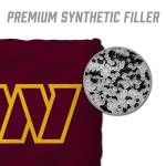 YouTheFan Officially-Licensed NFL Washington Commanders Set of 4 Cornhole Bags - All Weather Regulation 6” x 6” Size - 16oz Weight - Designed in USA