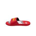 FOCO Kansas City Chiefs NFL Mens Wordmark Gel Slides - XL