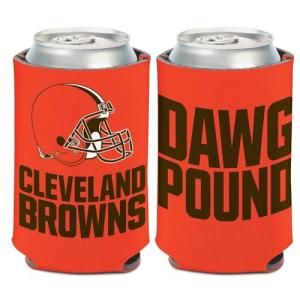 WinCraft NFL Cleveland Browns Slogan Can Cooler DAWG Pound