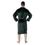 Northwest NFL Green Bay Packers Adult Unisex Silk Touch Bathrobe, Large/X-Large, Dark Green, Officially Licensed Loungewear, Soft Plush Polyester
