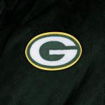 Northwest NFL Green Bay Packers Adult Unisex Silk Touch Bathrobe, Large/X-Large, Dark Green, Officially Licensed Loungewear, Soft Plush Polyester