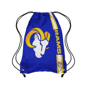 FOCO Los Angeles Rams NFL Big Logo Drawstring Backpack