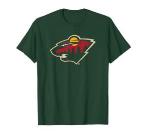 Minnesota Wild Icon Green Officially Licensed T-Shirt