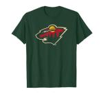 Minnesota Wild Icon Green Officially Licensed T-Shirt
