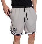 Officially Licensed NHL Men's 2 Tone Air Mesh Shorts Lined with Pockets (Large, Los Angeles Kings)